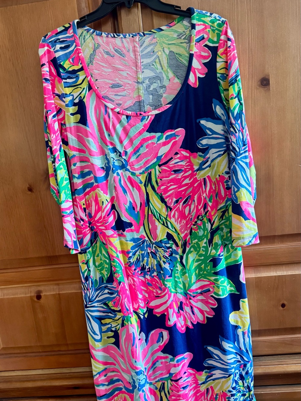 Lilly Pulitzer Multi-Color Floral Shift Dress